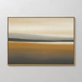 Whispers of the Ochre Plains – golden yellow desert canvas wall art print by Aspire Prints