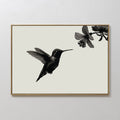 Whisper of Wings Canvas Print – neutral-toned wildlife canvas wall art print by Aspire Prints