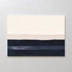 Whispers at Twilight – blue abstract canvas wall art print by Aspire Prints