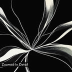 Whispers in the Dark – neutral-toned botanical canvas wall art print by Aspire Prints