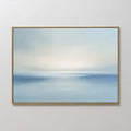 Whispers of the Tide – blue coastal canvas wall art print by Aspire Prints