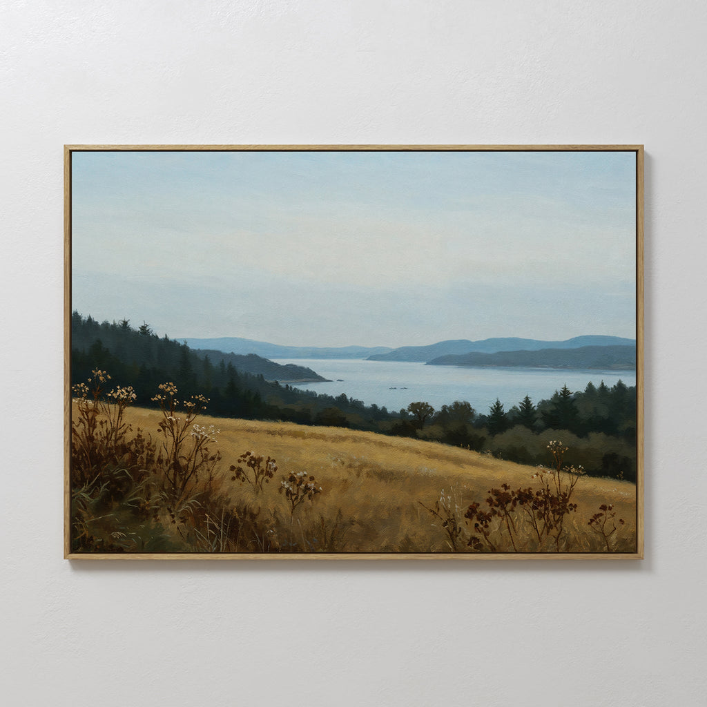 Whispers of the Hush Lands Canvas Print – neutral-toned vintage canvas wall art print by Aspire Prints