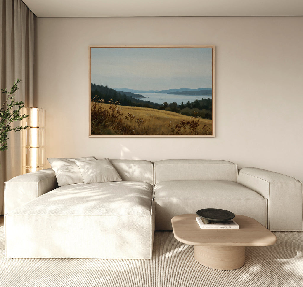 Whispers of the Hush Lands Canvas Print – neutral-toned vintage canvas wall art print by Aspire Prints