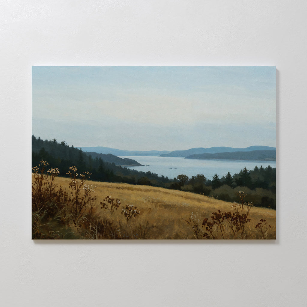 Whispers of the Hush Lands Canvas Print – neutral-toned vintage canvas wall art print by Aspire Prints