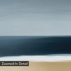 Where the Tide Meets Sand – Set of 2 Canvas Prints set of 2 – neutral-toned coastal canvas wall art by Aspire Prints