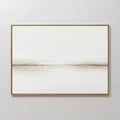 Whispers of the Dunes – beige and white desert canvas wall art print by Aspire Prints