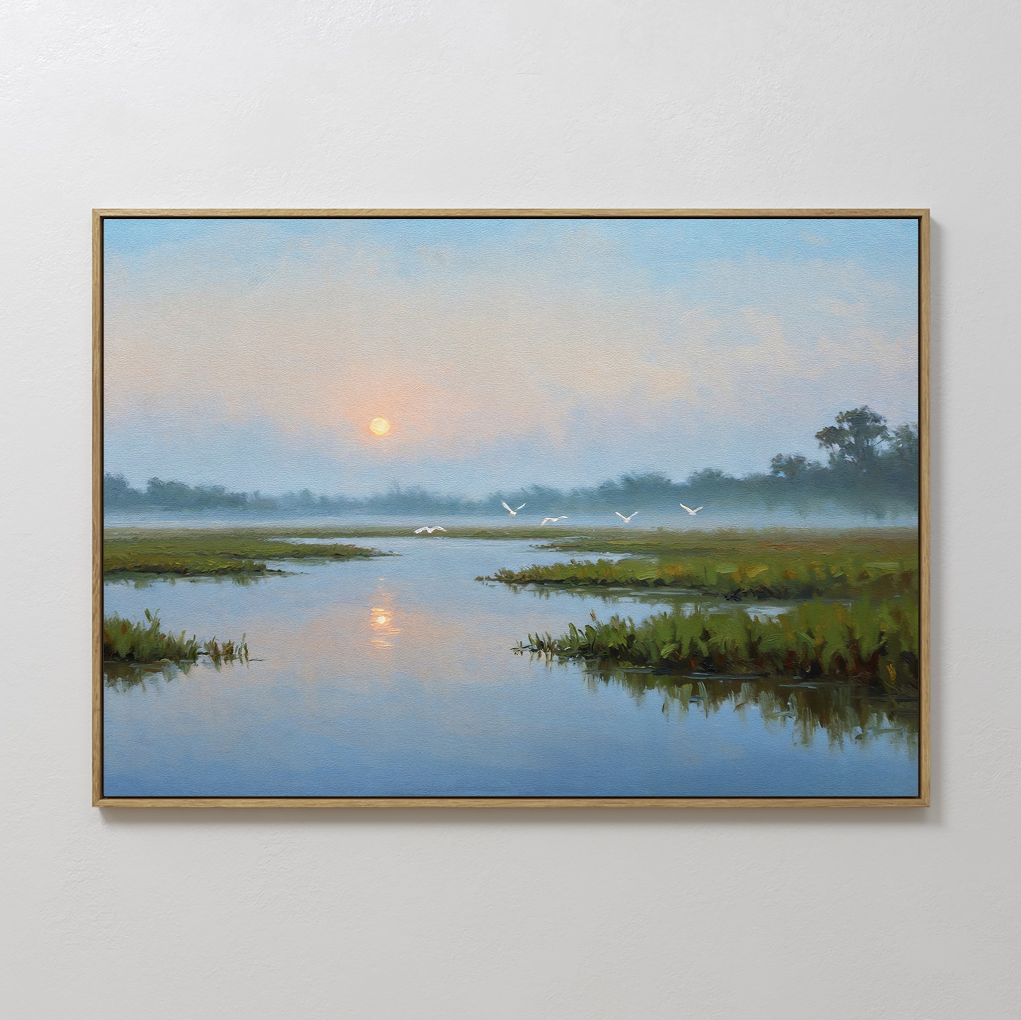 Whisper of the Tide – neutral-toned vintage canvas wall art print by Aspire Prints