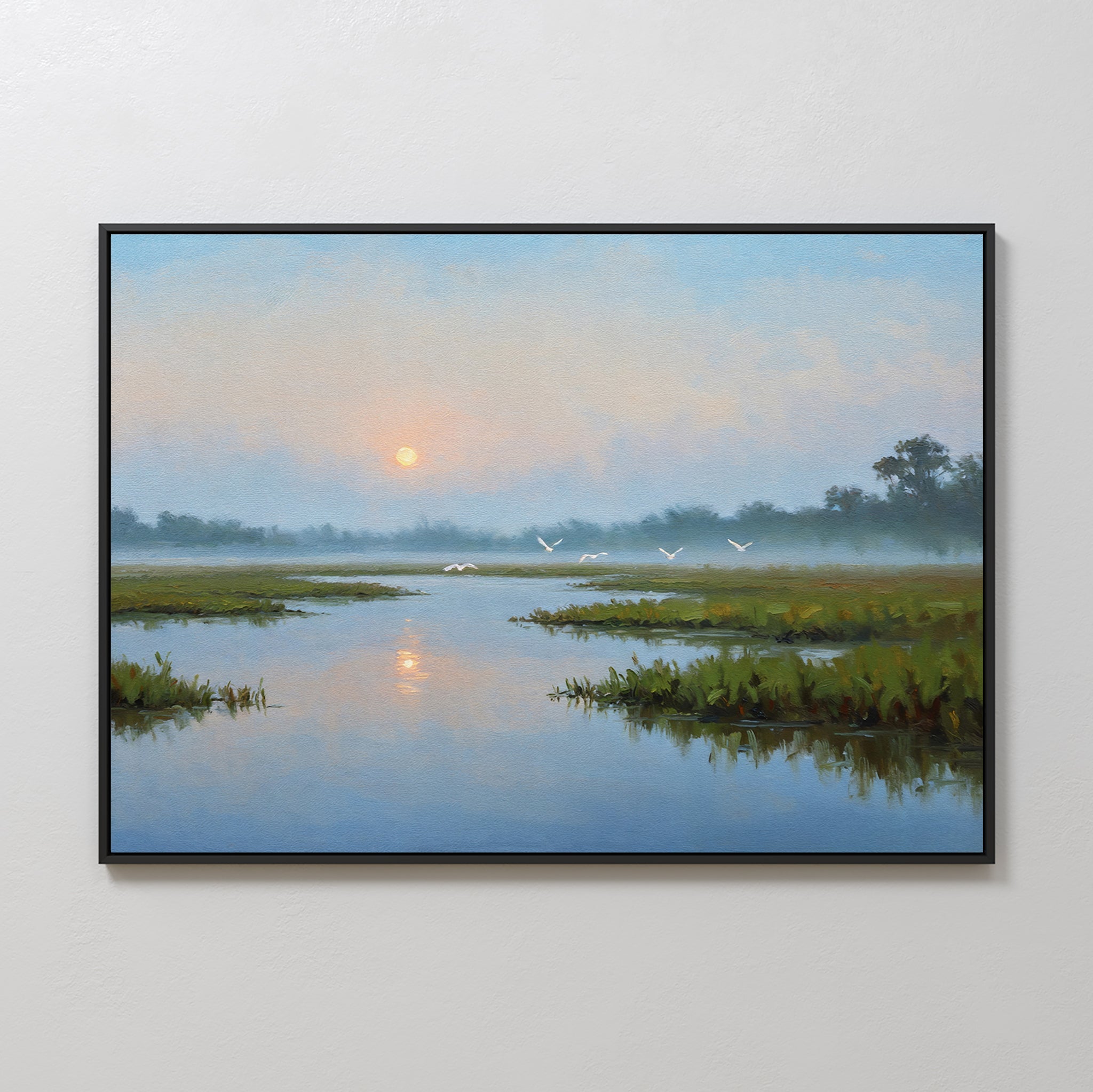 Whisper of the Tide – neutral-toned vintage canvas wall art print by Aspire Prints
