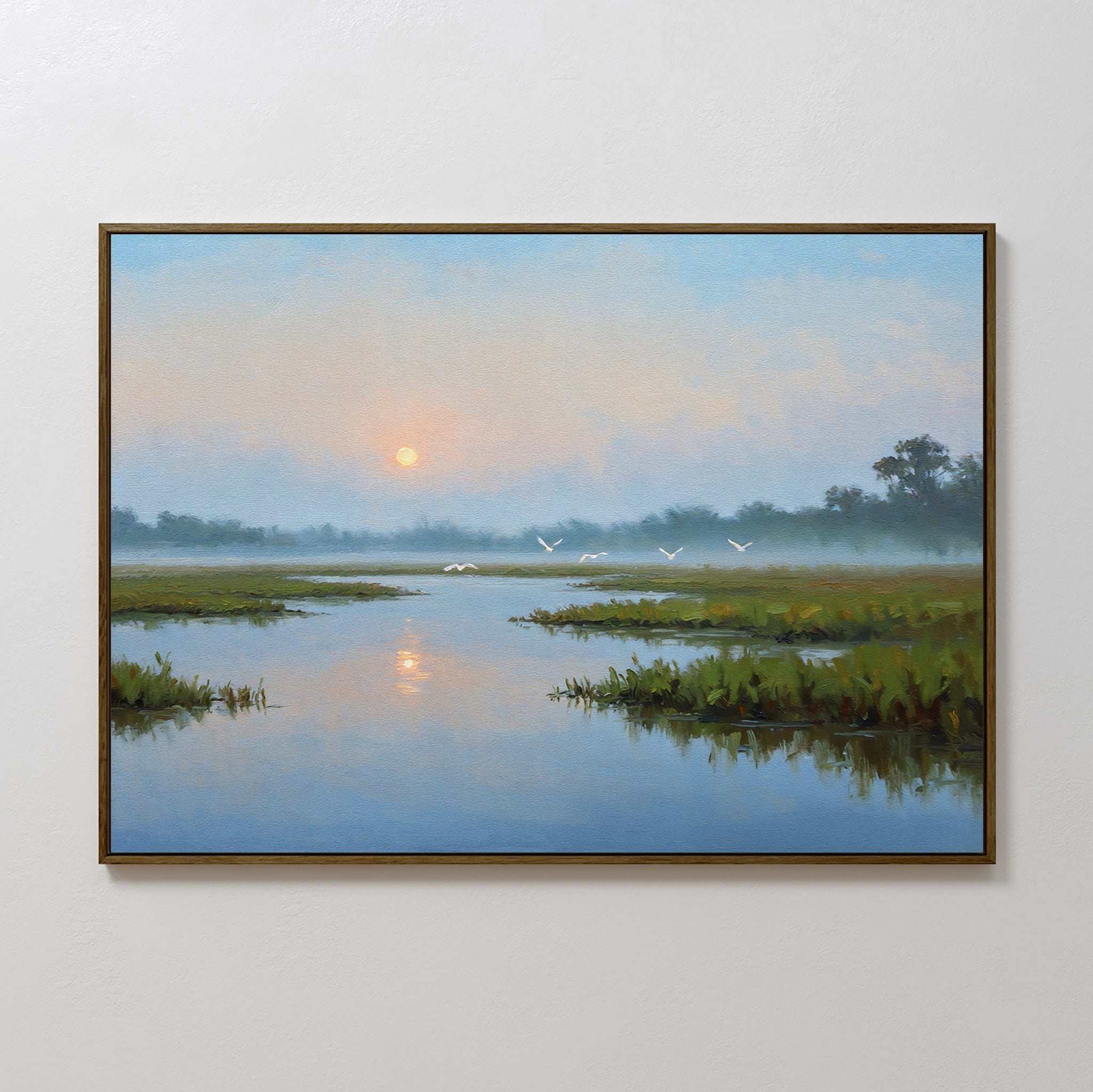 Whisper of the Tide – neutral-toned vintage canvas wall art print by Aspire Prints