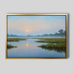 Whisper of the Tide – neutral-toned vintage canvas wall art print by Aspire Prints