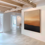 Whispers of the Dunes – earthy brown desert canvas wall art print by Aspire Prints