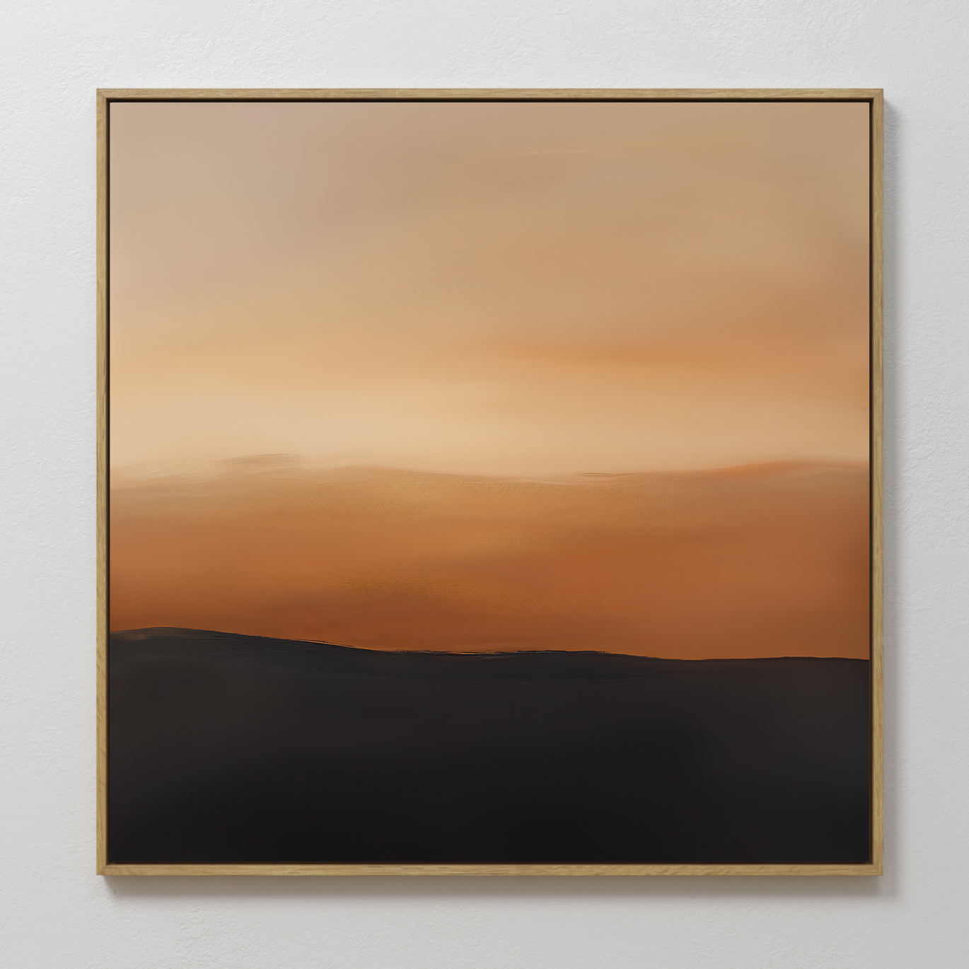 Tranquil Vista Abstract Canvas Art