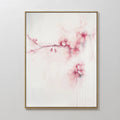 Whispers of Spring Canvas Print – blush pink botanical canvas wall art print by Aspire Prints