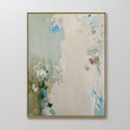 Whispers of the Quiet Garden – green botanical canvas wall art print by Aspire Prints