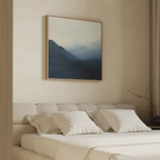 Whispers of the Hollow Canvas Print – blue landscape canvas wall art print by Aspire Prints