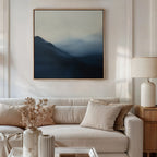 Whispers of the Hollow Canvas Print – blue landscape canvas wall art print by Aspire Prints