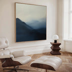 Whispers of the Hollow Canvas Print – blue landscape canvas wall art print by Aspire Prints
