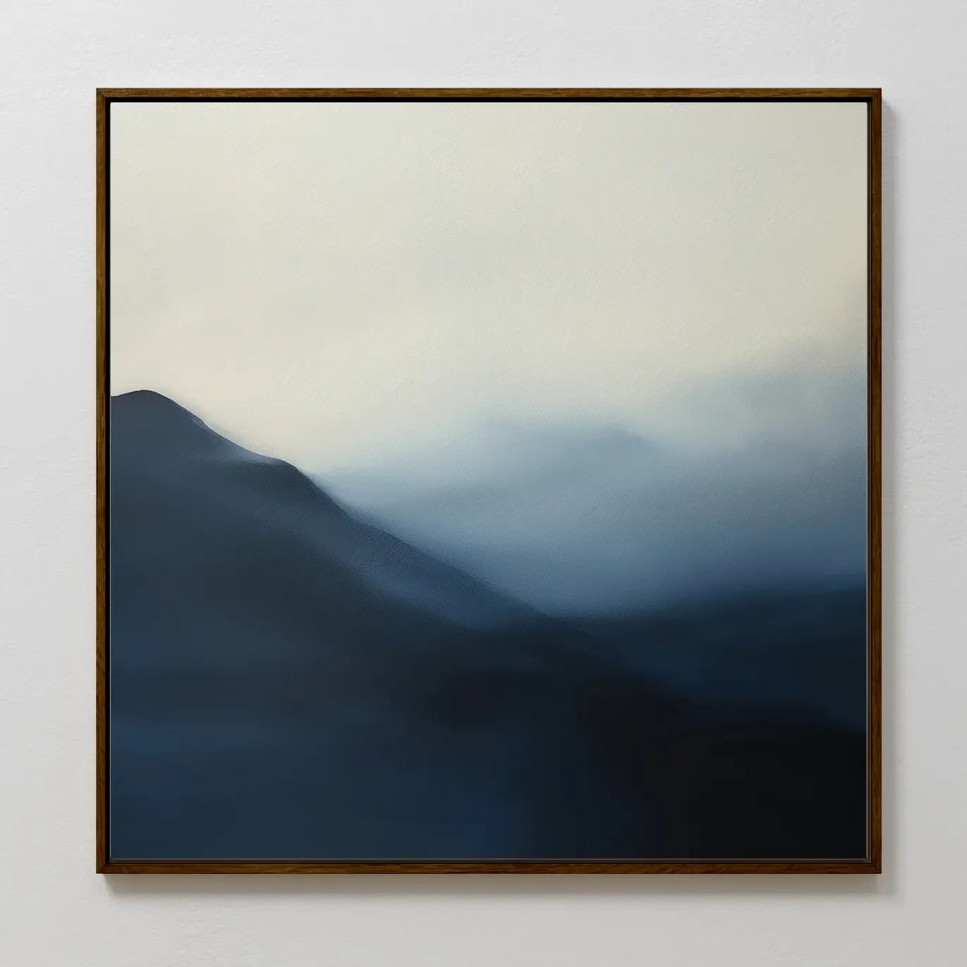 Whispers of the Hollow Canvas Print – blue landscape canvas wall art print by Aspire Prints