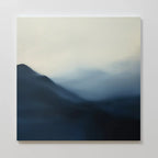 Whispers of the Hollow Canvas Print – blue landscape canvas wall art print by Aspire Prints