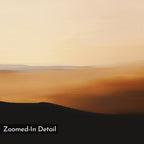Ember Hills at Twilight – neutral-toned desert canvas wall art print by Aspire Prints
