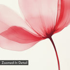 Whisper of Petals – blush pink botanical canvas wall art print by Aspire Prints