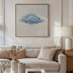 Whisper of the Sky – neutral-toned cloud canvas wall art print by Aspire Prints