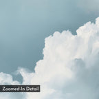 Whispers of the Open Sky – blue cloud canvas wall art print by Aspire Prints