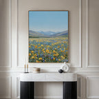 Whispers of an Open Sky – neutral-toned vintage canvas wall art print by Aspire Prints