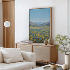 Whispers of an Open Sky – neutral-toned vintage canvas wall art print by Aspire Prints