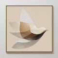 Whispers in Flight – neutral-toned vintage canvas wall art print by Aspire Prints