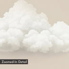 Whisper of the Wandering Cloud Canvas Print – neutral-toned cloud canvas wall art print by Aspire Prints