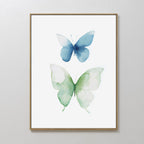 Whispered Wings Canvas Print – neutral-toned wildlife canvas wall art print by Aspire Prints