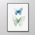 Whispered Wings Canvas Print – neutral-toned wildlife canvas wall art print by Aspire Prints