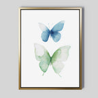 Whispered Wings Canvas Print – neutral-toned wildlife canvas wall art print by Aspire Prints