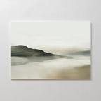 Whispering Hills at First Light – green landscape canvas wall art print by Aspire Prints