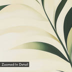 Whispering Verdure – green botanical canvas wall art print by Aspire Prints