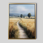 Where the Light Wanders – neutral-toned vintage canvas wall art print by Aspire Prints