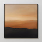 Whispers of the Dunes – earthy brown desert canvas wall art print by Aspire Prints