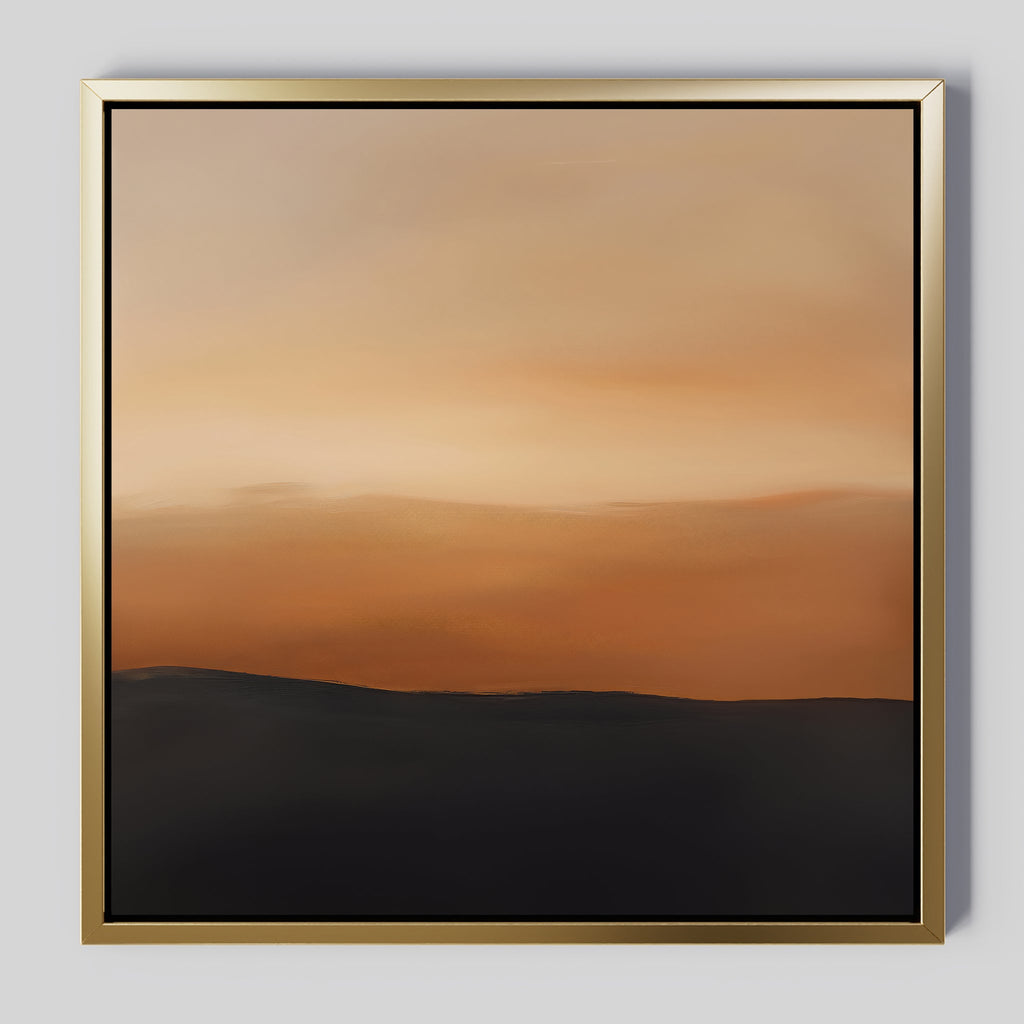 Whispers of the Dunes – earthy brown desert canvas wall art print by Aspire Prints