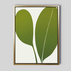 Whispers of Fern – green botanical canvas wall art print by Aspire Prints