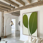 Whispers of Fern – green botanical canvas wall art print by Aspire Prints