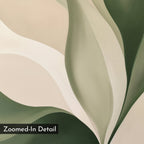 Whispers of the Fern – green botanical canvas wall art print by Aspire Prints