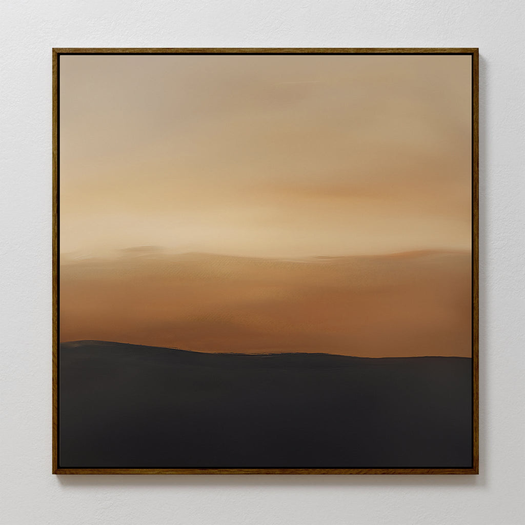 Whispers of the Dunes – earthy brown desert canvas wall art print by Aspire Prints