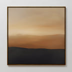 Whispers of the Dunes – earthy brown desert canvas wall art print by Aspire Prints