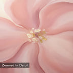 Whisper of Petals – blush pink botanical canvas wall art print by Aspire Prints