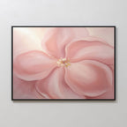 Whisper of Petals – blush pink botanical canvas wall art print by Aspire Prints