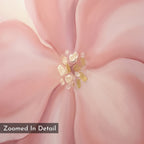 Whisper of Petals – blush pink botanical canvas wall art print by Aspire Prints
