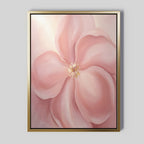 Whisper of Petals – blush pink botanical canvas wall art print by Aspire Prints