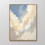 Whispers of the Heavens – blue cloud canvas wall art print by Aspire Prints