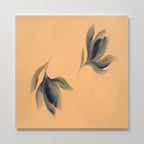 Whisper of the Olive Grove – green botanical canvas wall art print by Aspire Prints